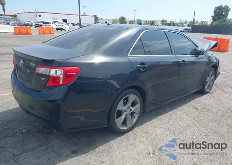 2012 Toyota Camry Se Limited Edition из США, поврежденный, VIN 4T1BF1FK2CU187997